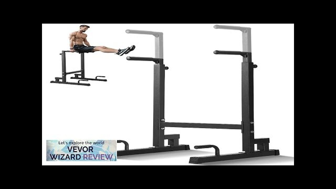 VEVOR Dip Bar 500 lbs Capacity Heave Duty Dip Stand Station Review