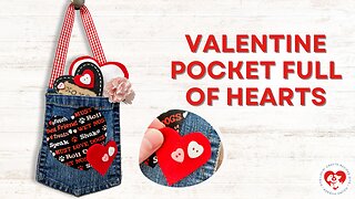 Pocket Full of Love Valentine Craft