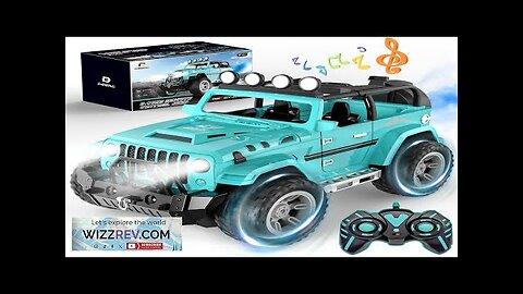 DEERC Remote Control Car with Fog Mist & Music 1:16 Remote Control Review