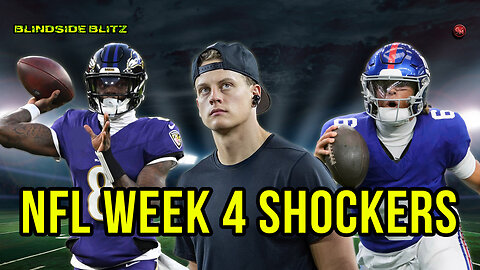 NFL Week 4: Bengals Collapse, Ravens Stumble, Giants Surprise 