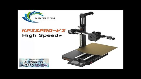 KINGROON KP3S Pro V2 High Speed 3D Printer Fast Printing Max 500mm/s Review