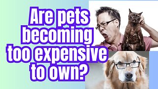 Expensive pets! One day only the wealthy will own them!