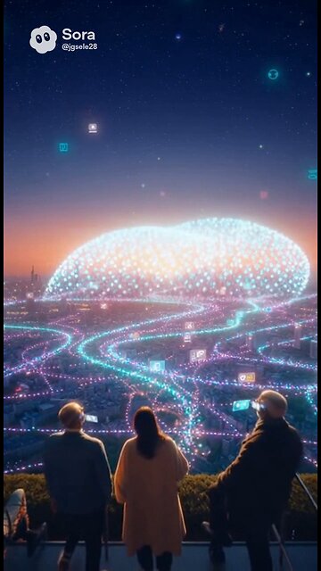 In the future human society will merge with technology.