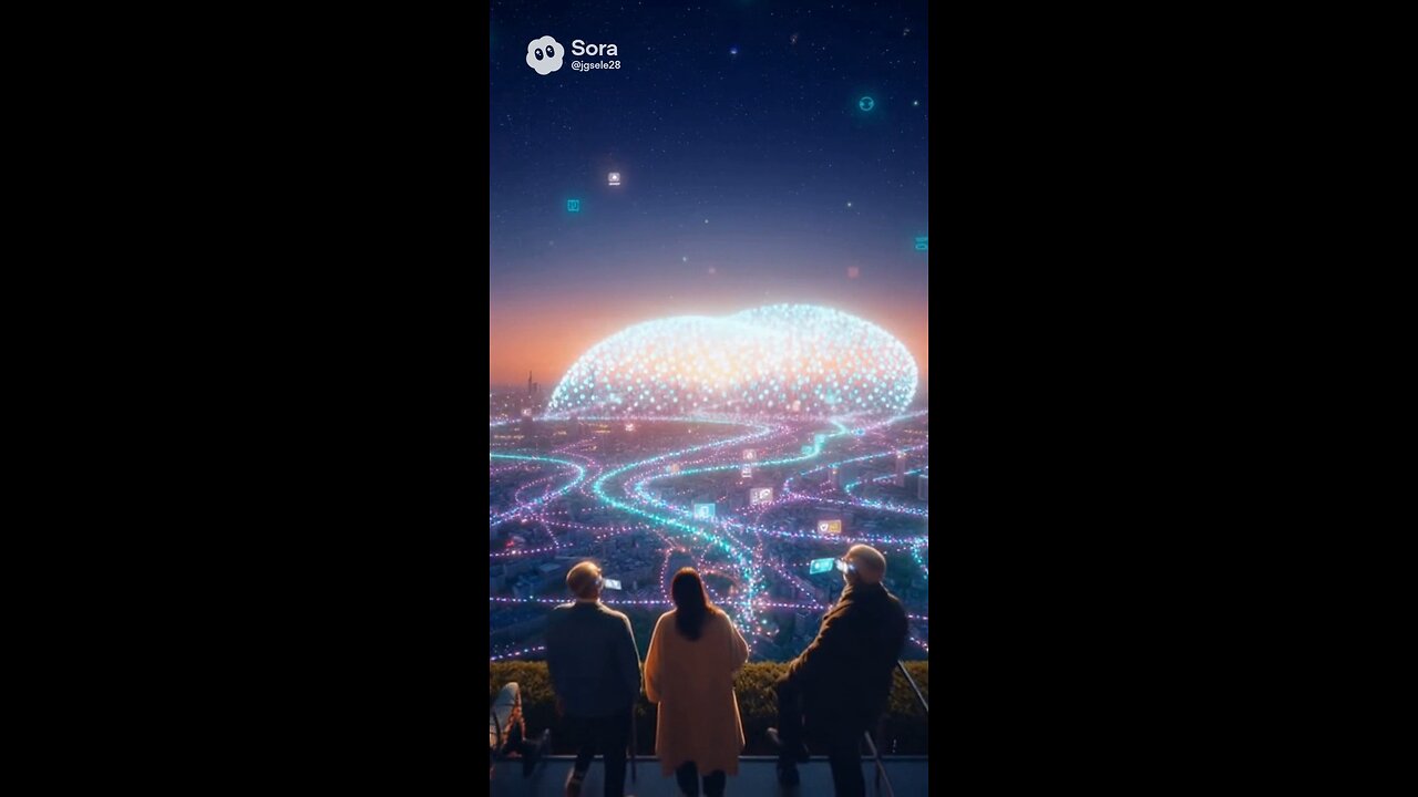 In the future human society will merge with technology.