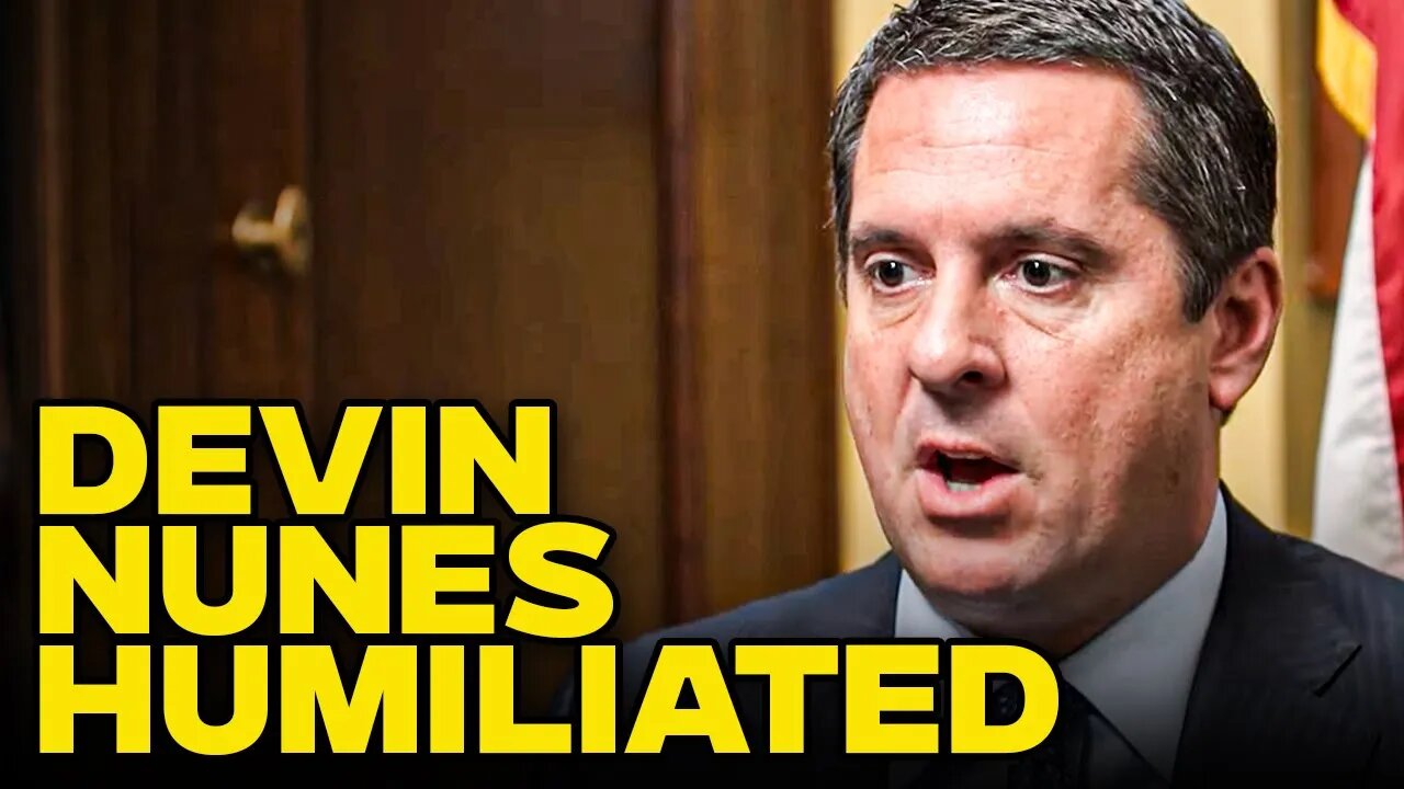 Devin Nunes Humiliated AGAIN After Losing Defamation Lawsuit AGAIN