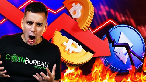 WHY IS CRYPTO DOWN!? BOUNCE NEXT!? (+ GOLD AND SILVER TOP!?)