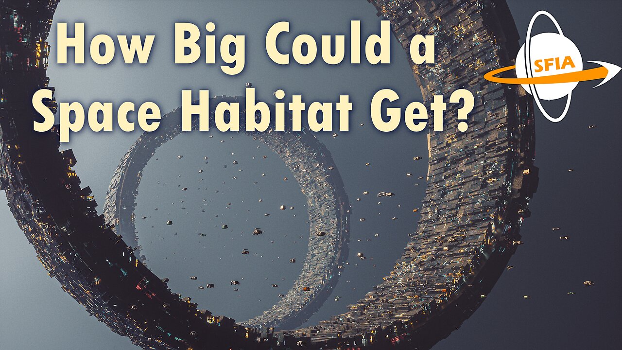 How Big Could a Space Habitat Get?