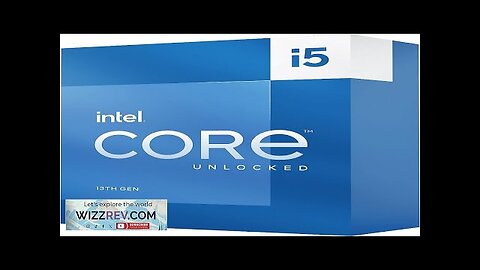 Intel Core i5-13600K Desktop Processor 14 (6 P-cores + 8 E-cores Review