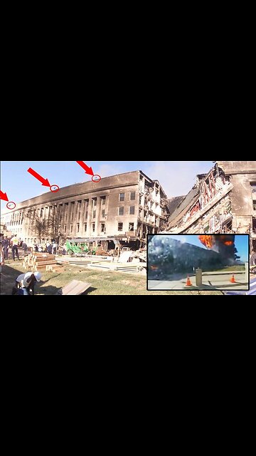 CCTV Camera: Can planes fly that low along the ground into the Pentagon?