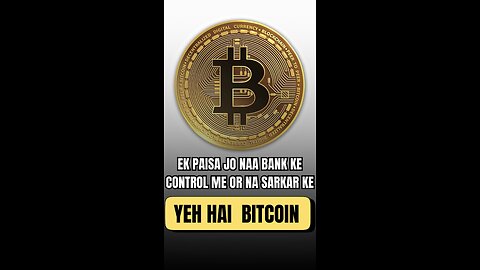 Day 1/60 – Bitcoin क्या है? 🧐 learn in Hindi language