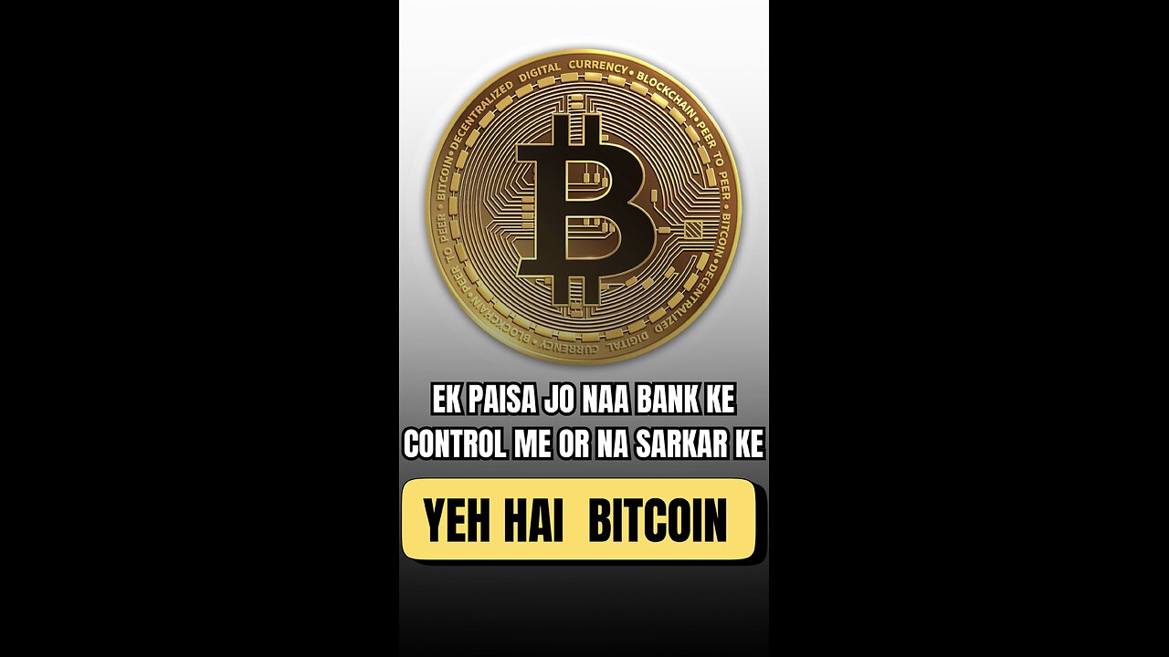 Day 1/60 – Bitcoin क्या है? 🧐 learn in Hindi language