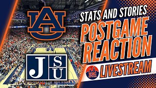 Postgame | Auburn Defeats Jackson State 112-66 | Basketball Stats and Stories