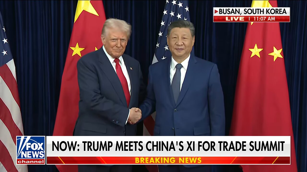 BREAKING: Trump Meets Chinas XI For Trade Summit | Commercial Free | 10-29-2025