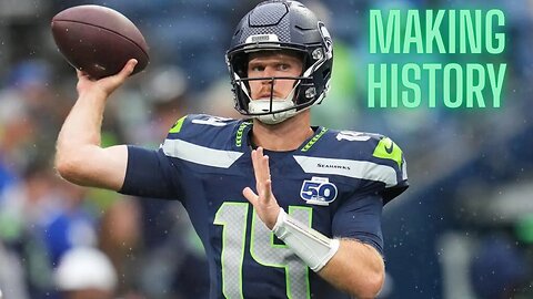 Sam Darnold is making history as the Seahawks earn the top seed in the NFC playoffs
