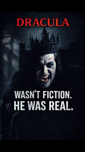 👁️Dracula Wasn’t Fiction.He Was Real ☠️ Scary history fact you didn't know #dracula #scary