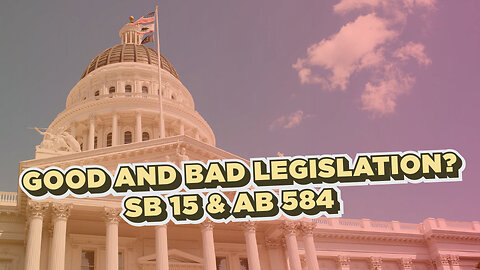 The Good, The Bad & The Ugly of California’s Gun Legislation!