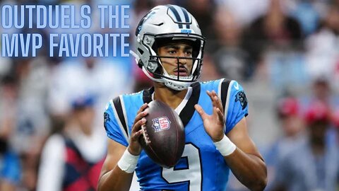 You just never know this season what you are going to get from the Panthers and Bryce Young