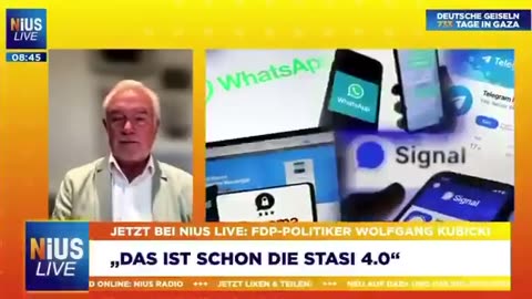 ‼️👉☄️ Wolfgang Kubicki: "Mit allem, was man hat, gegen EU-Chatkontrolle wehren"