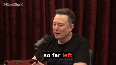 Elon Musk: The Left Has Shifted So Far It Can't See the Center