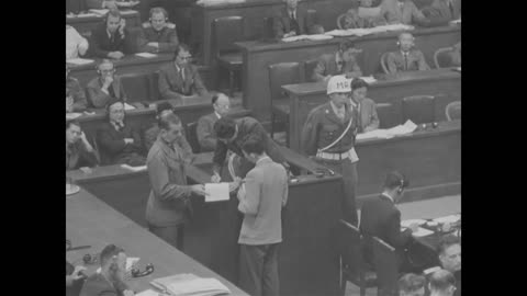WAR CRIMES TRIALS, TOKYO, JAPAN - WAR CRIMES TRIALS, TOKYO, JAPAN - 111-adc-6255