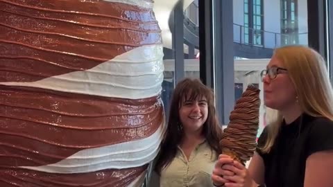 🤯✨ Giant Soft Serve Ice Cream! You Have to See This! | FeedMyCuriosity
