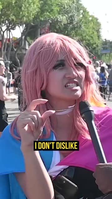 Woman has an epiphany and realizes she's actually