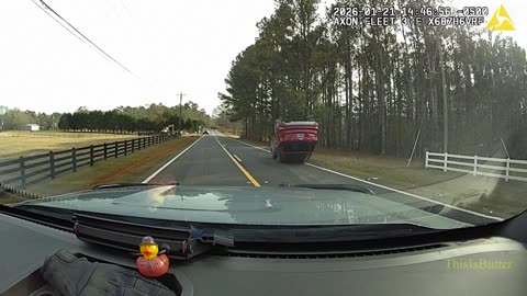 Georgia teen arrested after stolen SUV flips during police chase