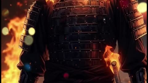 SAMURAI GHOST RIDER SLICE - URBAN AI FANTASY