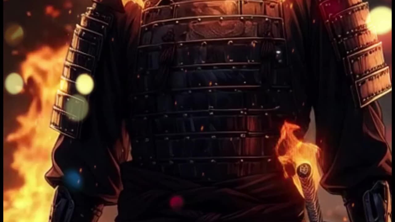 SAMURAI GHOST RIDER SLICE - URBAN AI FANTASY