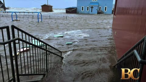 Dozens rescued in Alaska from typhoon remnants