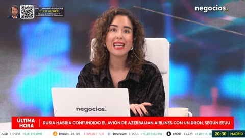 ÚLTIMA HORA | Rusia habría confundido el avión de Azerbaijan airlines con un dron, según EEUU