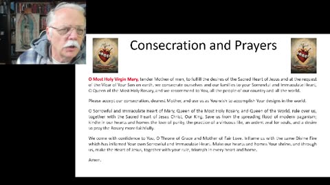 Midnight Rosary - Consecration to the Immaculate Heart of Mary (Jan 1, 2026)