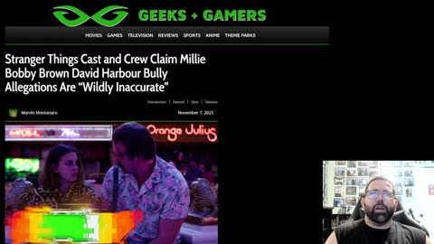 Cast And Crew Of Stranger Things Shows Allegations Being False Between MBB And David Harbor