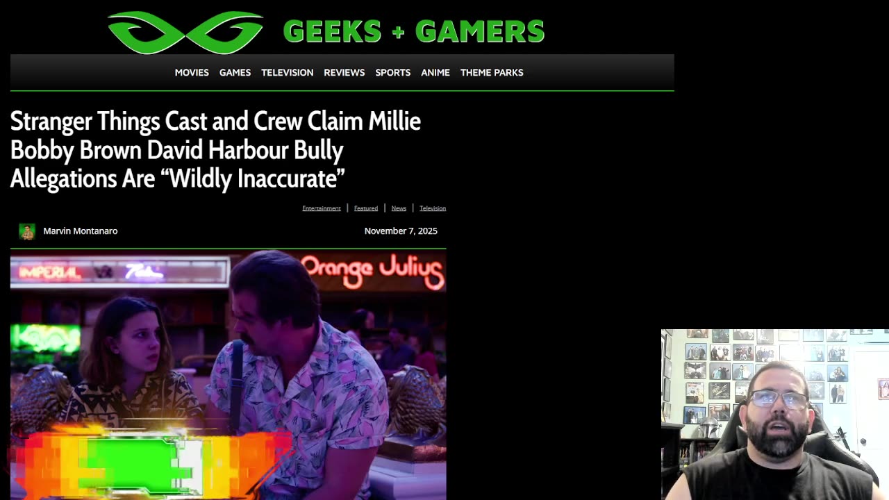 Cast And Crew Of Stranger Things Shows Allegations Being False Between MBB And David Harbor