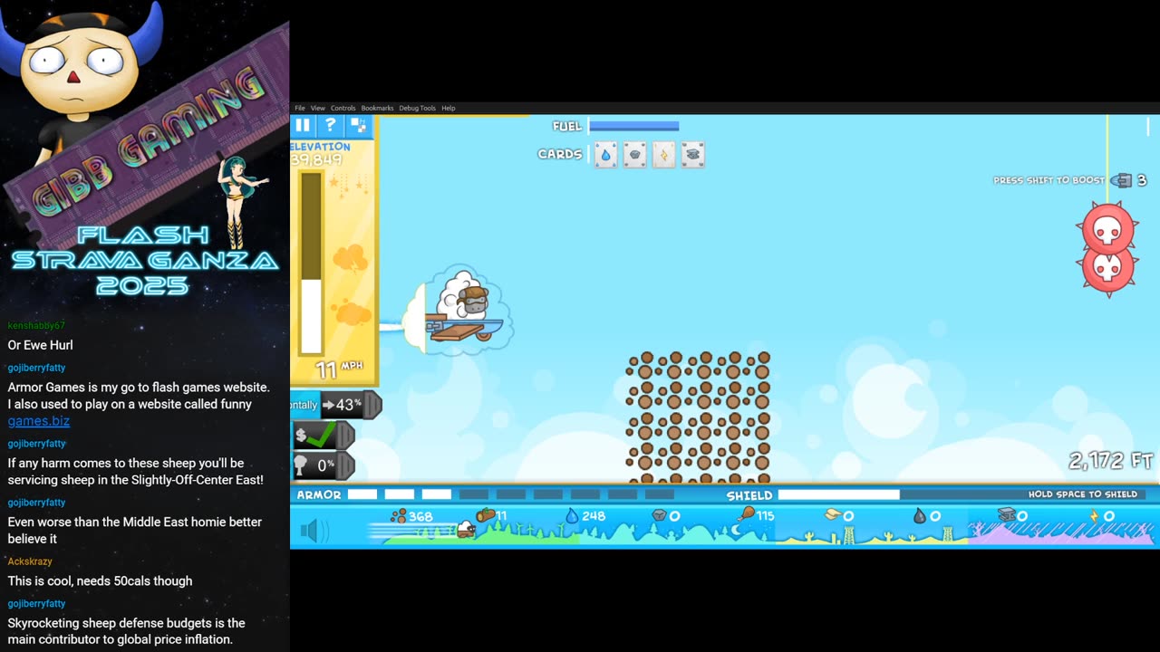 Flashstravaganza 2025 - Chuck the Sheep