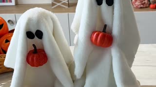 Adorable DIY ghost decorations for Halloween