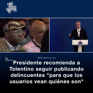 Abinader a Ramón Tolentino