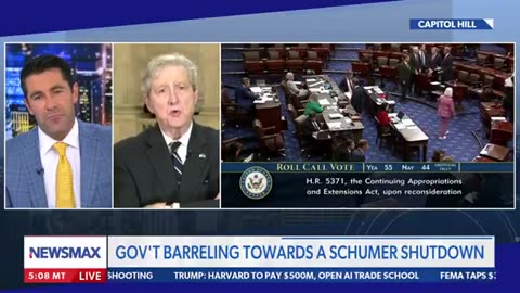 Senator Kennedy says he’s READY for the government to shut down PERMANENTLY!