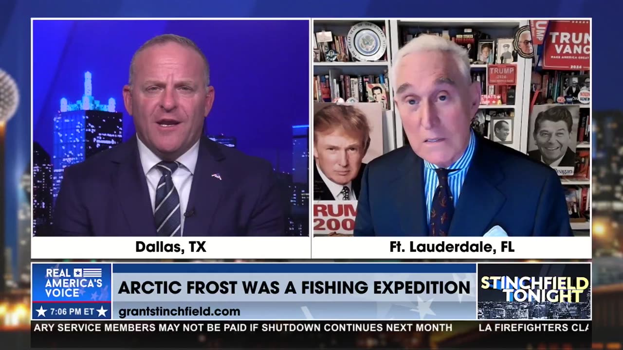 ROGER STONE WAS TARGETED IN ARCTIC FROST