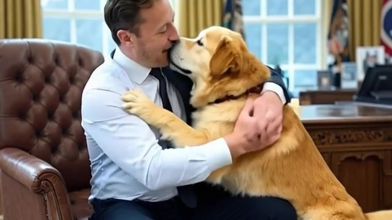 elon and dog