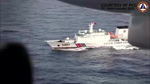 Philippines calls Chinese 'monster' ship an act of aggression