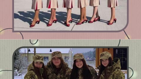 "The Ultimate Face-Off: Crew Girl vs Army Girl | Quiz and Gift World"