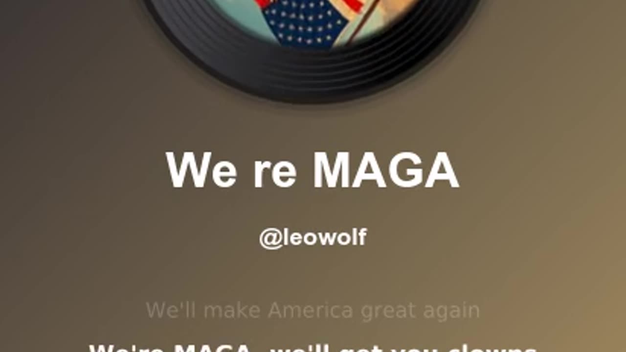 We're MAGA