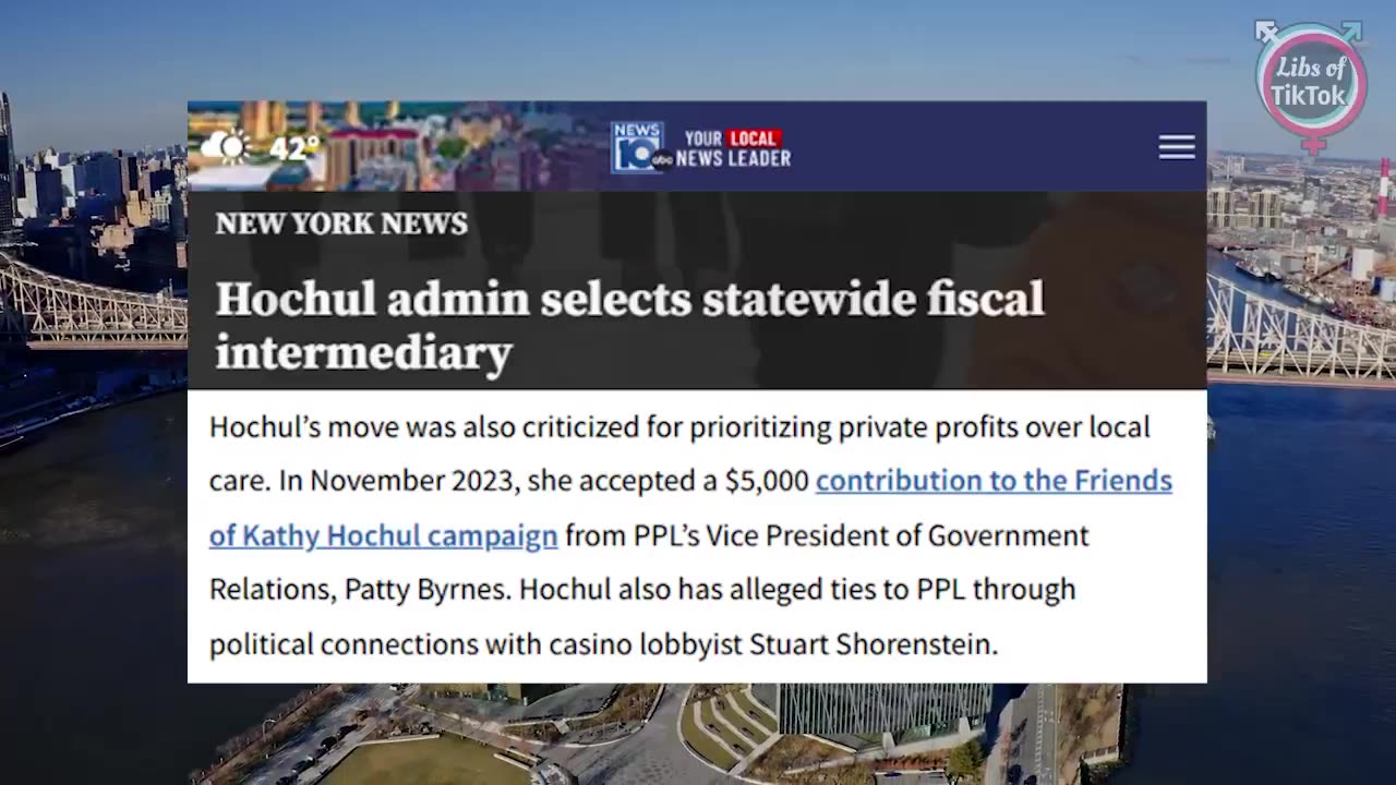 🚨BREAKING: Lawsuit details insane corruption from New York Governor Kathy Hochul where she RIGGED the bidding for a contract for a Medicaid program