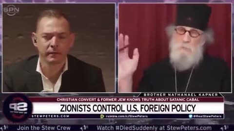Stew Peters: International Judaism Has Enslaved The World
