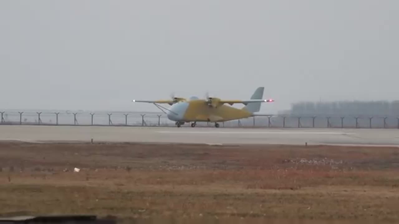 Chinese Test Prototype of Cargo Drone