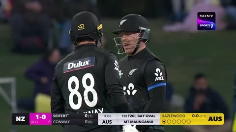 NZ Vs AUS _ 1st T20I _ Cricket Highlights _ Australia Tour Of New Zealand