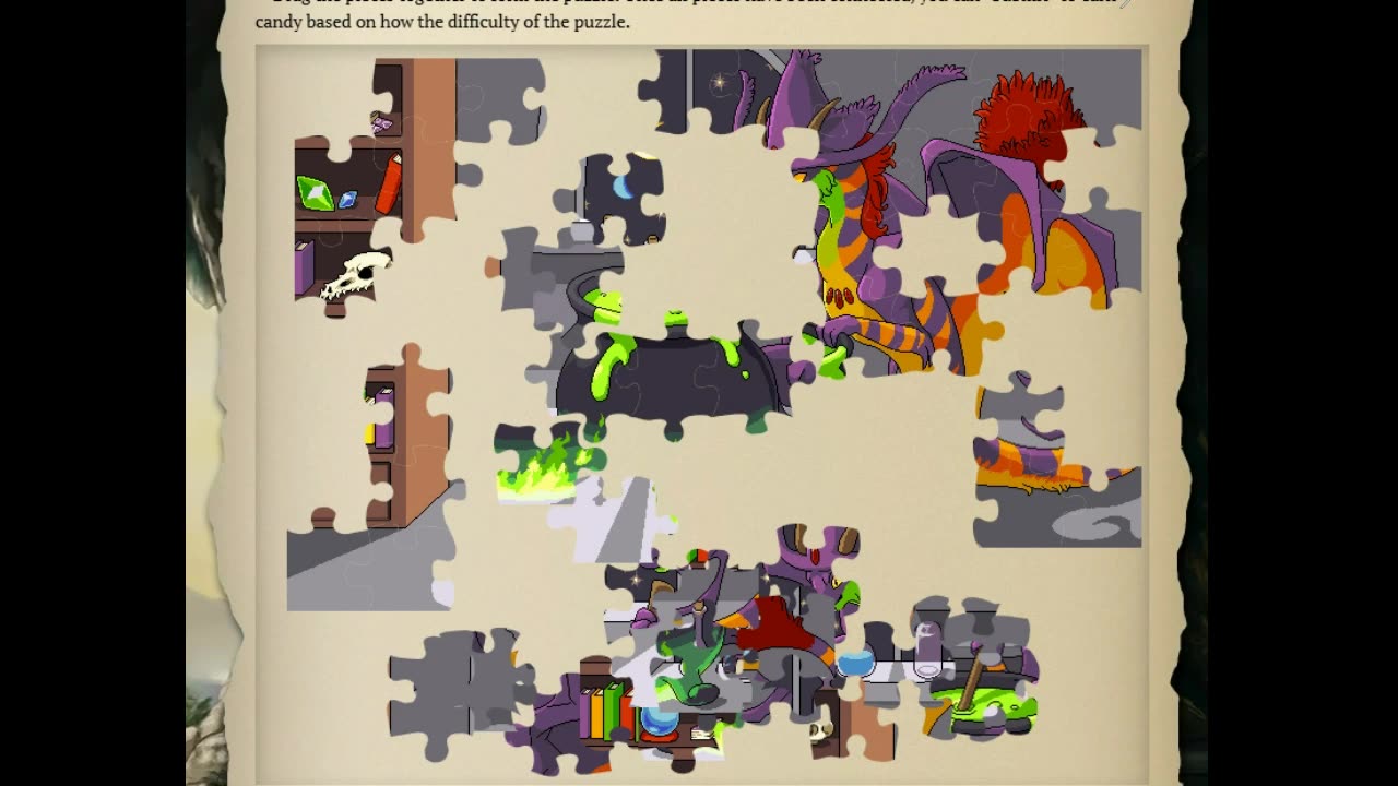 Dragon Cave Halloween 2025: Arcana puzzle