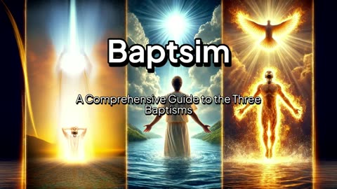 Baptism: A Comprehensive Guide to the Three Baptisms