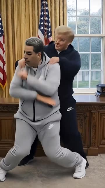 PIRATA GAMER - Nicolas maduro y Donald trump bailando (Dancing) . #sora2 #maduro